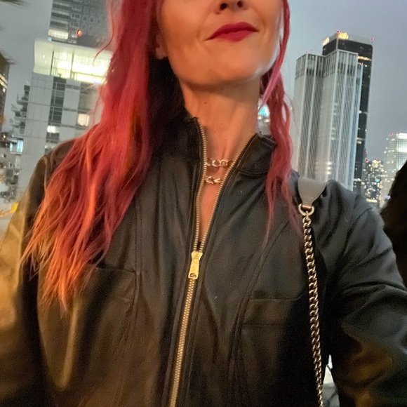 NWT Nike Jordan Women’s Faux Leather Jumpsuit Flight Suit Runway Collection - Picture 10 of 10